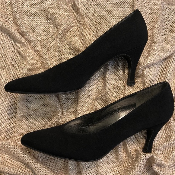 VTG STUART WEITZMAN CLASSIC HEELS SIZE 7 1/2 AAA - Picture 8 of 9